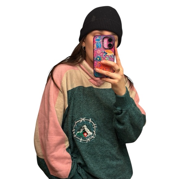 Mountain climbing retro sweater - Picture 3 of 5